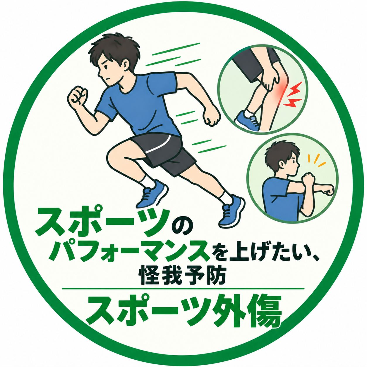 スポーツ外傷のお悩み